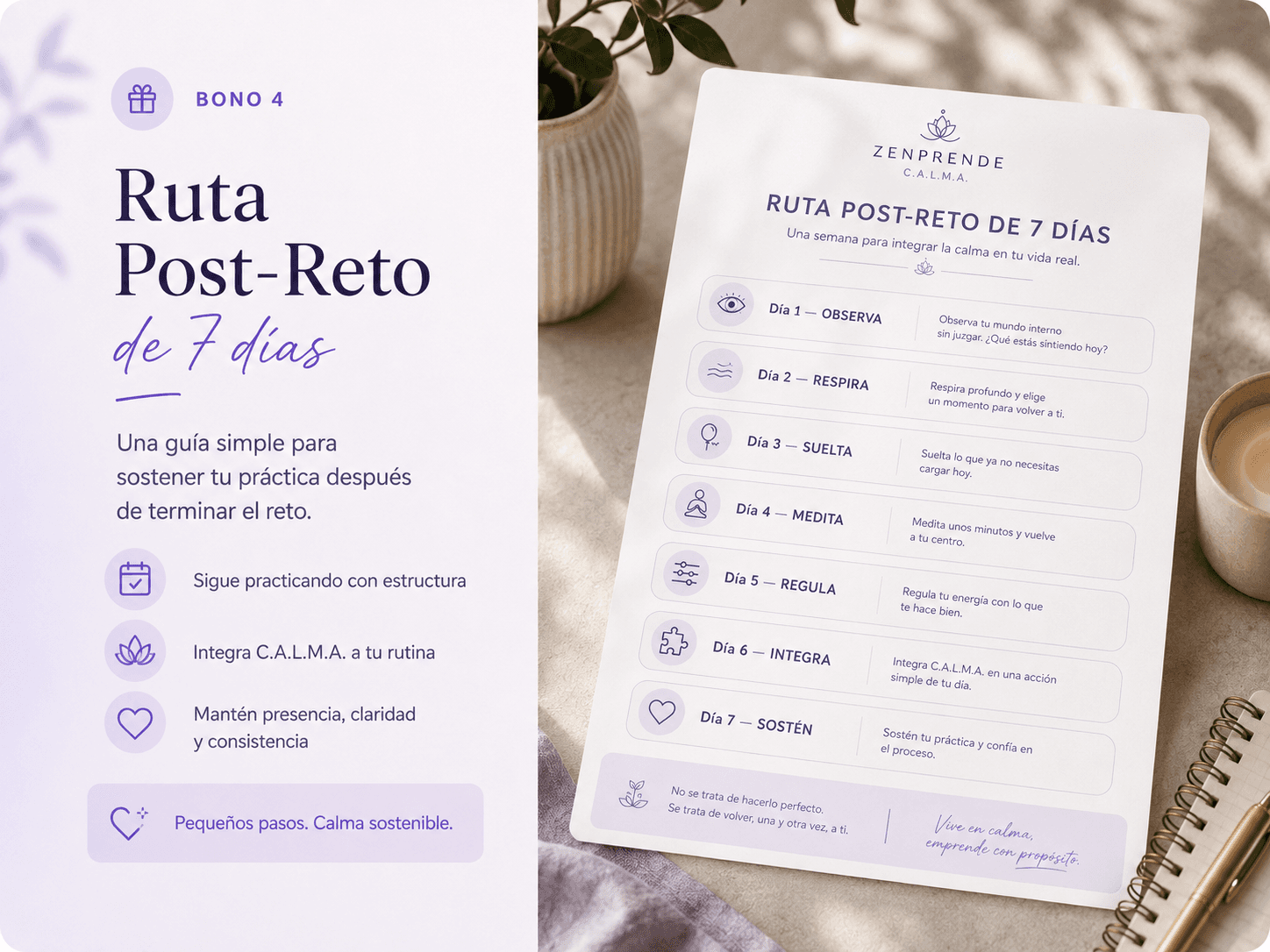 Ruta Post-Reto de 7 días